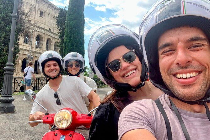 Rome by Vespa – with Francesco: the Best Guided Vespa Tour - Meeting point and timing: how you’ll spend the 2.5 hours