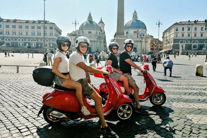 Rome by Vespa – with Francesco: the Best Guided Vespa Tour - Castel Sant’Angelo and the Janiculum cannon shot: history plus a real spectacle