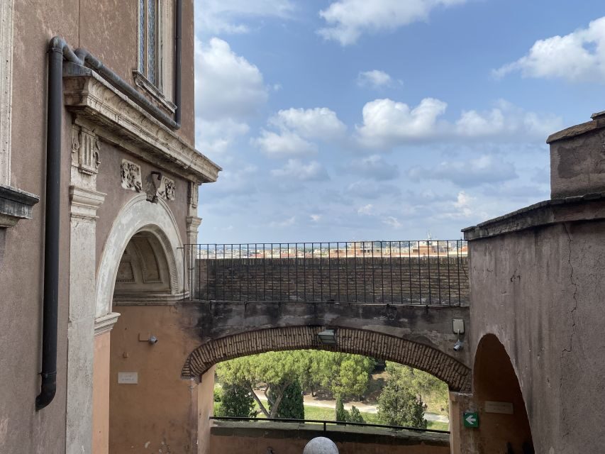 Rome: Castel Sant'Angelo Skip-the-Line Entry Ticket - Rooftop Terrace Views: St. Peter’s Dome and the Colosseum in One Look