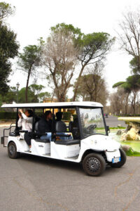 Rome: City Highlights Golf Cart Tour - Villa Borghese: starting calm before the big landmarks