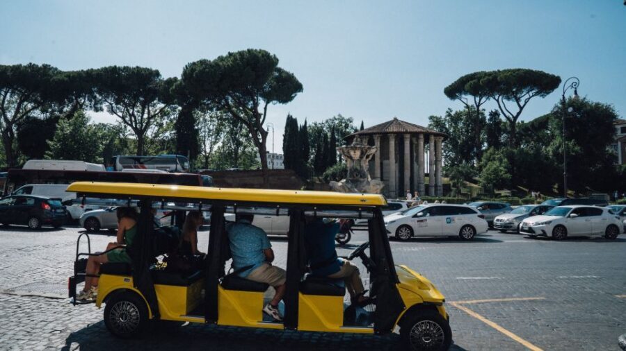 Rome: City Highlights Golf Cart Tour with Local Guide - From Piazza Colonna to Trevi Fountain: Coin Tradition and Best Photo Moments