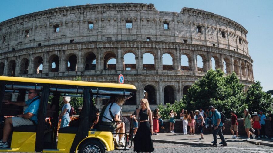 Rome: City Highlights Golf Cart Tour with Local Guide - Largo Argentina to Piazza Navona: Caesar Clues and Bernini’s Fountain