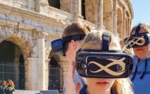 Rome: Colosseum Access and Self-Guided Virtual Reality Tour - What the 72 AD Reconstruction Shows: Square, Arena Floor, Undergrounds