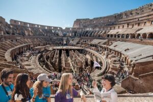 Rome: Colosseum Arena Floor, Roman Forum and Palatine Hill Tour - Entering the Colosseum: what to expect on the ground level