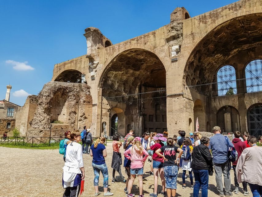 Rome: Colosseum Arena, Palatine Hill & Forum Guided Tour - Colosseum Stop: Arena Floor, Senator Seats, and the Trapdoor Story
