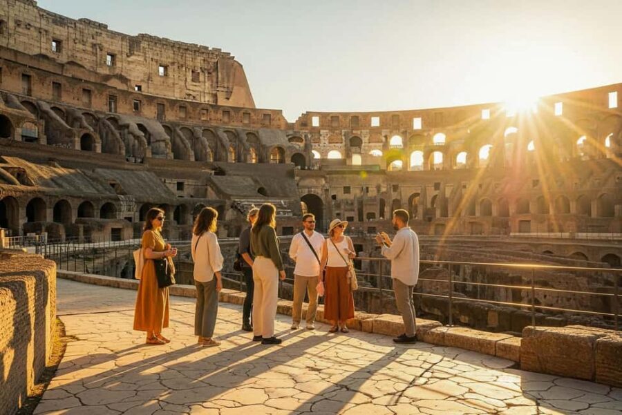 Rome: Colosseum Arena Twilight Tour & Imperial Forum Visit - Meeting Point and Check-In: Don’t Show Up Late