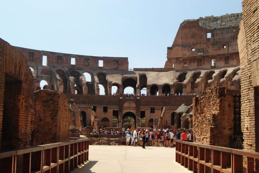Rome: Colosseum Experience with Audio Guide and Arena Option - Hosted entry and skip-the-ticket-line logic (what you’ll notice immediately)