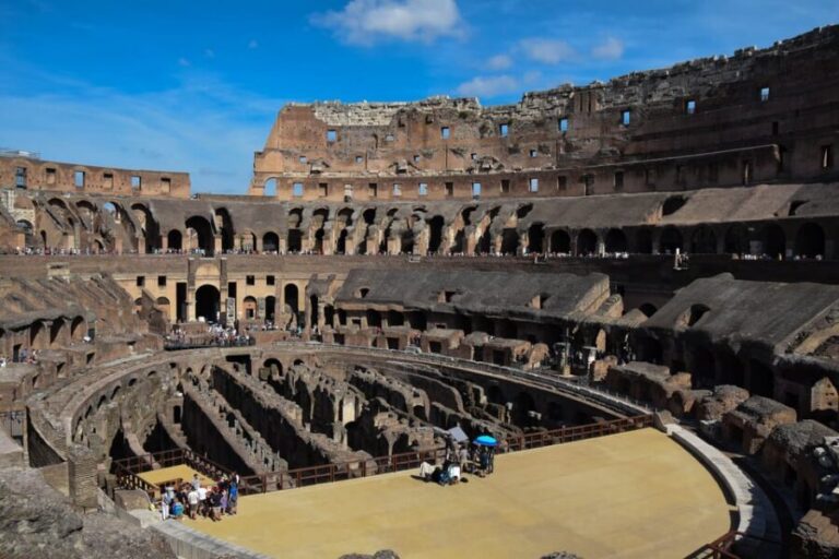 Rome: Colosseum Experience with Audio Guide and Arena Option - Your 2.5-hour route: Colosseum first, then Forum and Palatine Hill