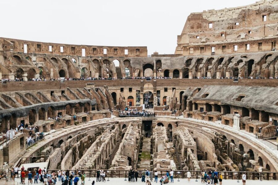 Rome: Colosseum, Palatine Hill & Roman Forum Guided Tour - Entering the Colosseum: More Than Rows of Stones