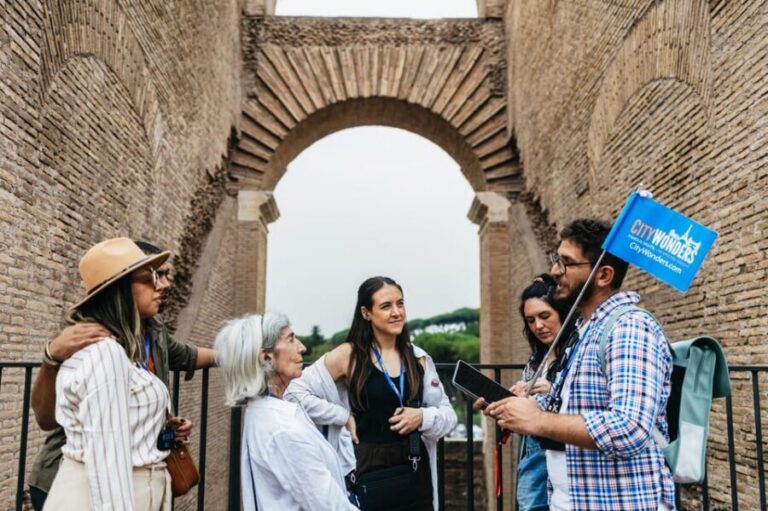 Rome: Colosseum, Palatine Hill & Roman Forum Guided Tour - Picking Your Ticket Option: With or Without the Arena Floor