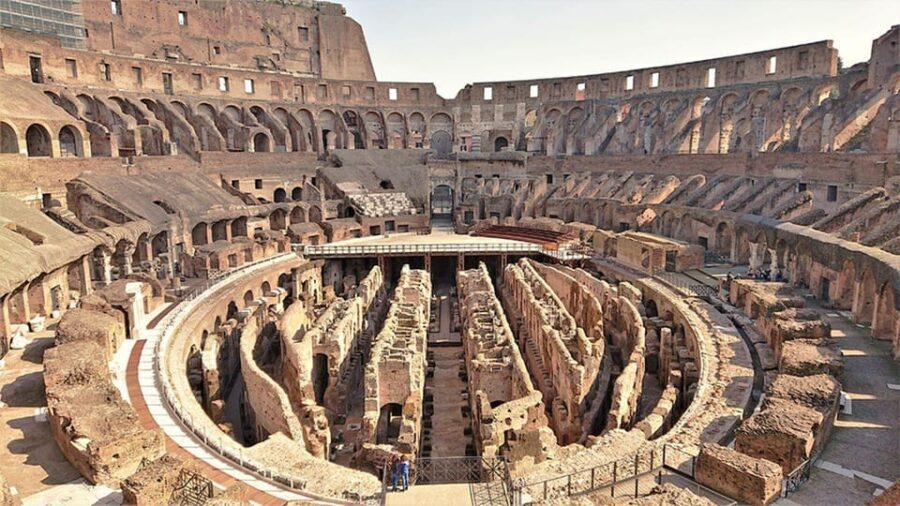 Rome: Colosseum, Roman Forum, and Palatine Hill Experience - Entering the Colosseum with priority access