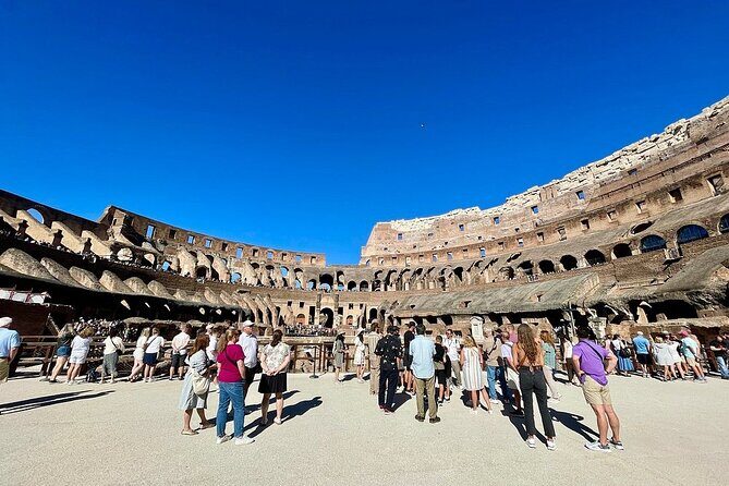 Rome: Colosseum, Roman Forum & Palatine Hill Visit + Audio Guide - Timed entry and self-guided freedom at the Colosseum