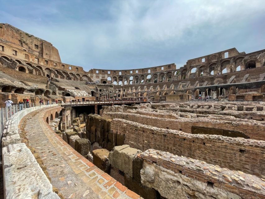 Rome: Colosseum Tour with Access to the Gladiator Arena - Ground floor and 2nd tier: the views you actually want