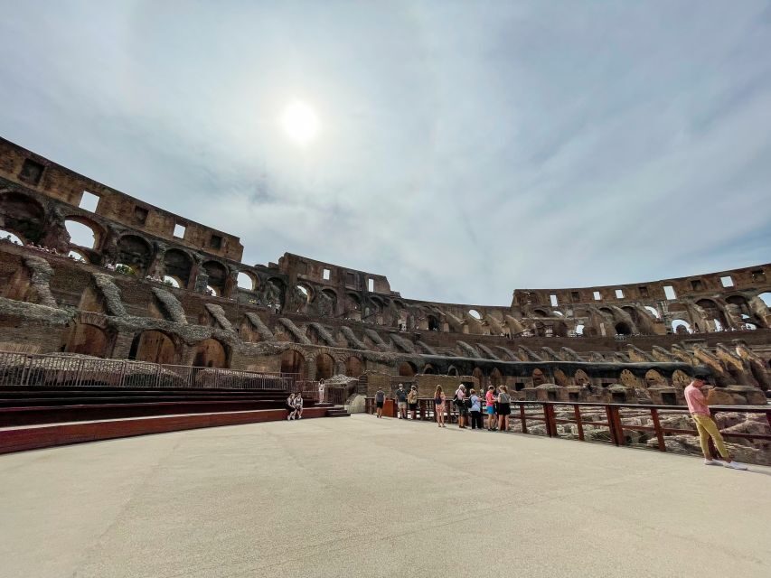 Rome: Colosseum Tour with Access to the Gladiator Arena - Arena-floor moments: where you’ll want to pause