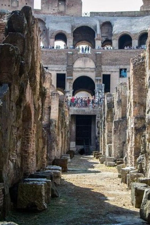 Rome: Colosseum Tour with Underground and Arena Floor Access - Skip-the-Line Entry: Fewer Lines, More Meaning
