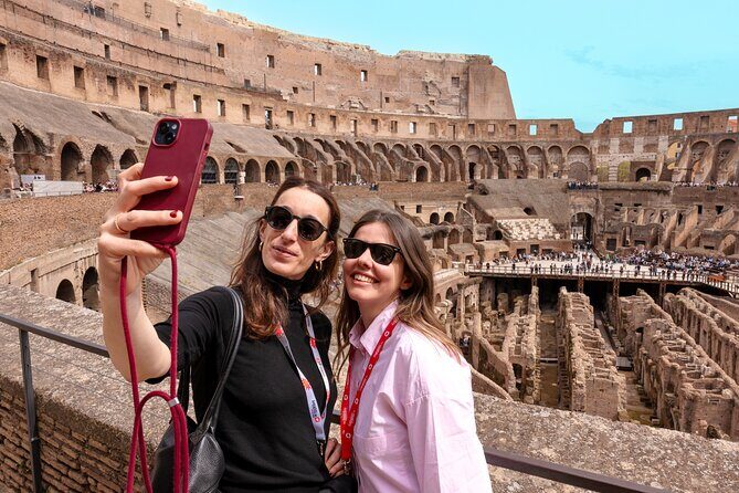 Rome: Colosseum with Roman Forum & Palatine Hill Guided Tour - Stop 1: Entering the Colosseum and Seeing the Elite Tiers