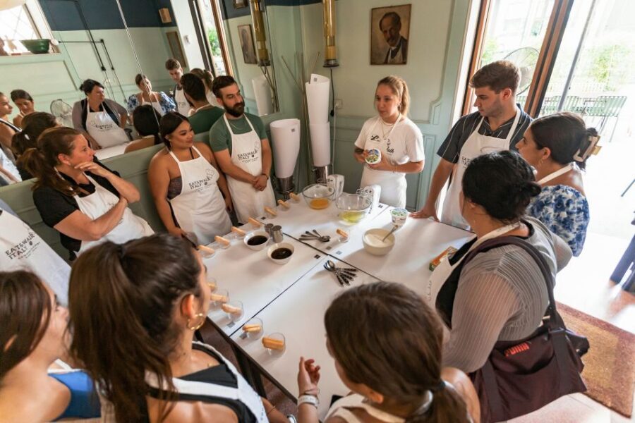 Rome: Fettuccine and Tiramisu Cooking Class with Wine - Wine, limoncello, and the part where you actually taste