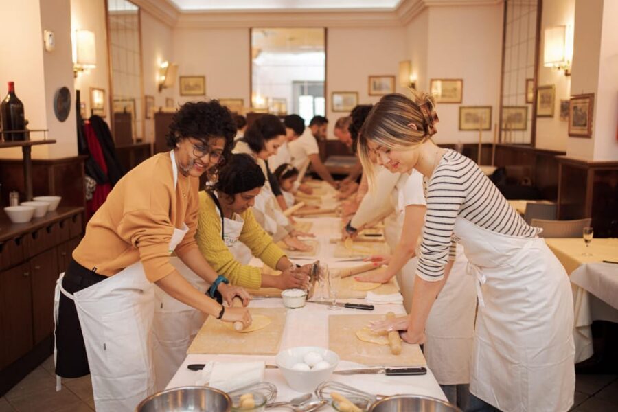 Rome: Fettuccine Pasta Cooking Class in Rome's City Center - The Pasta Lesson: Making Fettuccine Step by Step