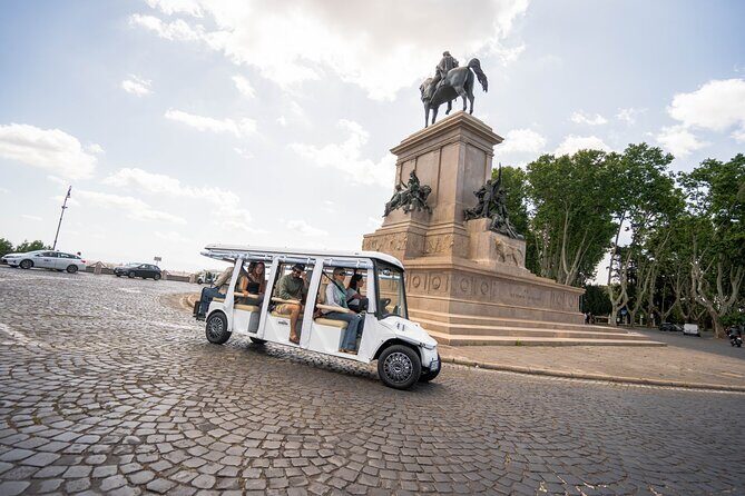 Rome Golf Cart Tour : Half-Day Private or Small Group Sightseeing - Giardino degli Aranci: panoramic calm for your final photos