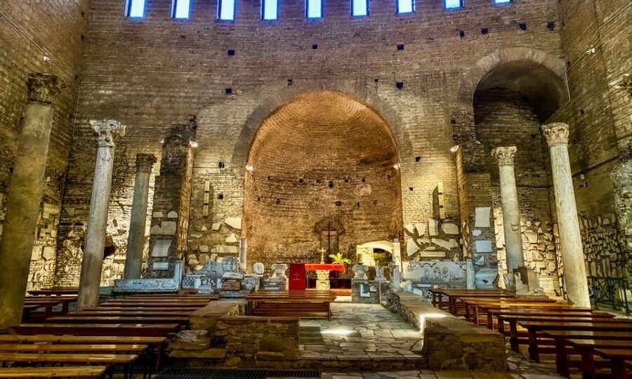 Rome: Guided Roman Catacombs Tour with Transfers - Basilica of Nereus and Achilleus: The Moment the Underground Turns Sacred