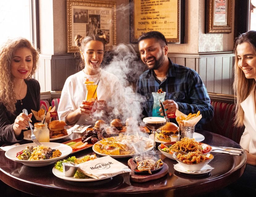 Rome: Hard Rock Cafe Experience - Your Meal Flow: From Seating to Dessert (No Museum Tickets Required)
