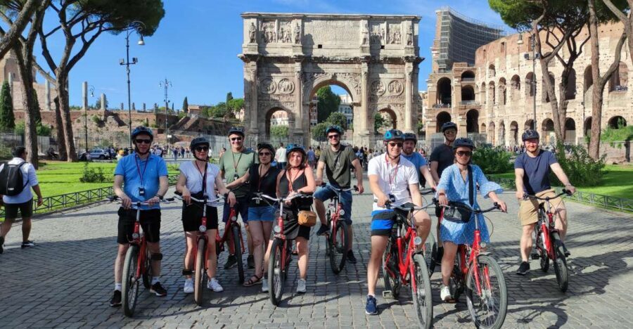 Rome: Highlights Bike Tour - Getting rolling: the headset experience in real Rome streets