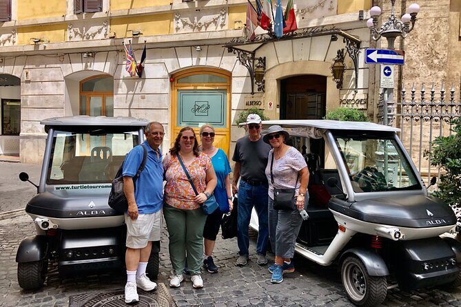 Rome Highlights by Golf Cart Private Tour - Pickup in Rome’s Historical Center: Where You’ll Start