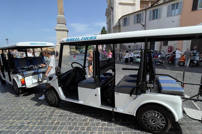 Rome Highlights City Tour by Golf Cart with Gelato - Piazza Navona, Minerva, and the Pantheon square moment