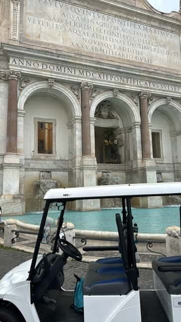 Rome: Highlights Golf Cart Tour with Pizza Snack & Gelato - Key highlights that make this tour worth your time