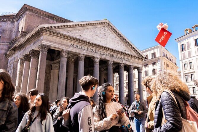 Rome in a Day Group Tour with Vatican Museums and Colosseum - The central Rome walk: Navona, Pantheon exterior, Trevi Fountain