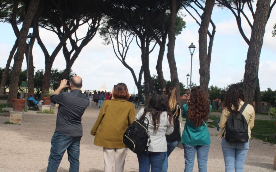 Rome: Night Tour of the City by Golf Cart (Private option) - Spanish Steps from the right angle, then Pincio Terrace views