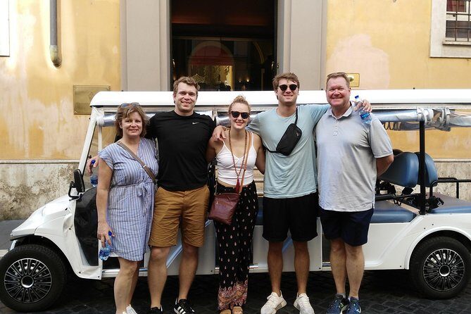 Rome on a Golf Cart Semi-Private Tour Max 6 with Private Option - Starting at Piazza della Repubblica and the Michelangelo side street