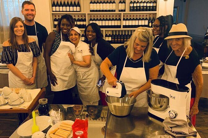 Rome Pasta and Tiramisu Class: Ravioli, Fettuccine & Fine Wine 5<em> – Key Highlights That Make This Class Worth Your Time’ /></p>
<ul>
<li><strong>Hands-on ravioli and fettuccine</strong> from scratch, plus tiramisu to close the meal</li>
<li><strong>DOCG wine and Prosecco</strong> served free-flow style during the cooking</li>
<li><strong>Max 12 travelers</strong>, so you get real attention and corrections</li>
<li><strong>Finish with limoncello and Italian coffee</strong>, not just a dessert bite</li>
<li><strong>Take-home recipes</strong> so you can repeat what you learned at home</li>
<li><strong>No hotel pickup</strong>, but it’s near public transportation</li>
</ul>
<h2 id="rome-pasta-and-tiramisu-what-youre-really-buying">Rome Pasta and Tiramisu: What You’re Really Buying</h2>
<p><img src=