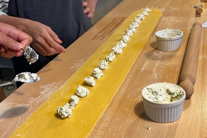 Rome Pasta Making Class with Italian Sauces and Wine Included - Dietary needs: vegetarian menus, and private options for GF and vegan