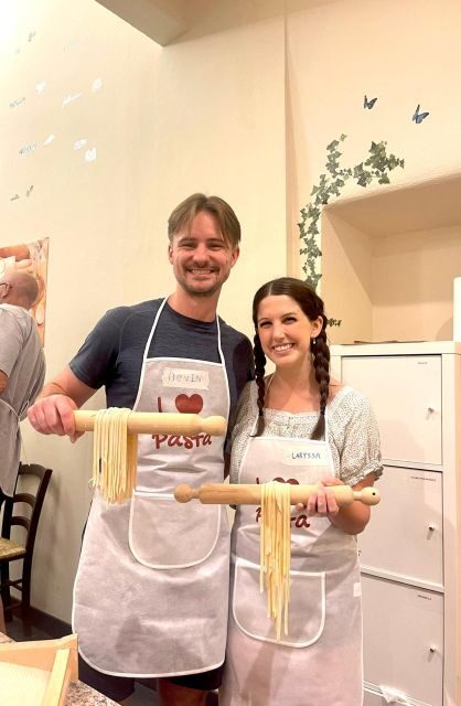 Rome: Pasta Making Class with Wine, Limoncello, and Dessert - Sauces That Work: Tomato, Butter, and Sage Right Before Cooking