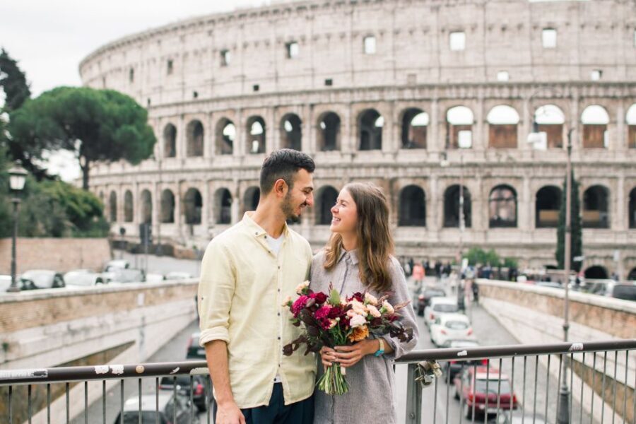 Rome: Personalized Photoshoot outside the Colosseum - What You Get Back: Edited Photos in a Secure Gallery