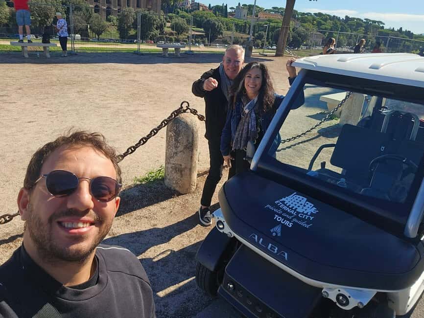 Rome: Private Golf Cart Tour with Artisanal Gelato - Why Rome Feels Easier in an Electric Golf Cart