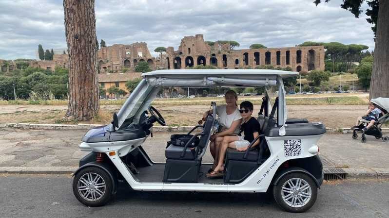Rome: Private Golf Cart Tour with Artisanal Gelato - Spanish Steps: A Short Stop That Sets the Tone