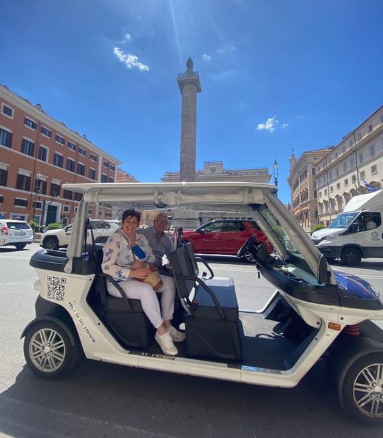 Rome: Private Golf Cart Tour with Artisanal Gelato - Circus Maximus Views: Rome’s Long-Ago Energy