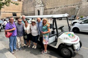 Rome: Private/Group 4 Hours Golf Cart SightseeingTour - The route begins with Pantheon area energy