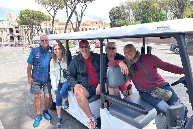 Rome: Private/Group 4 Hours Golf Cart SightseeingTour - Piazza di Spagna and the staircase moment