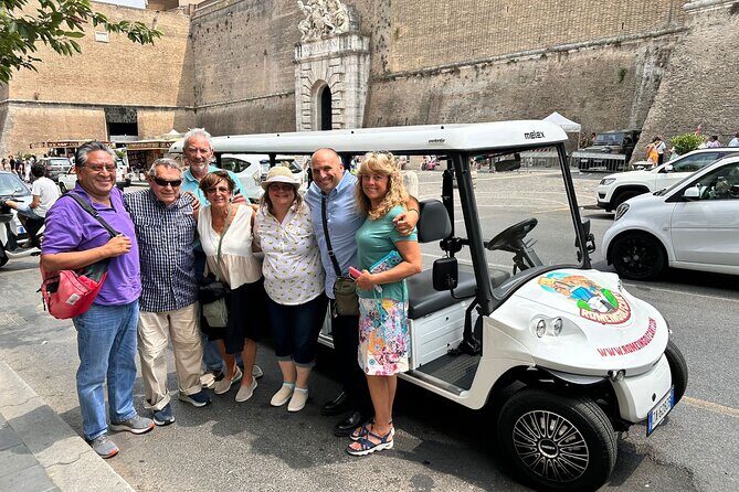 Rome: Private/Group 4 Hours Golf Cart SightseeingTour - The route begins with Pantheon area energy