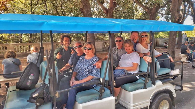 Rome: Private Guided Golf Cart Tour with Gelato or Wine - The gelato (or wine) stop: the flavors of 1947