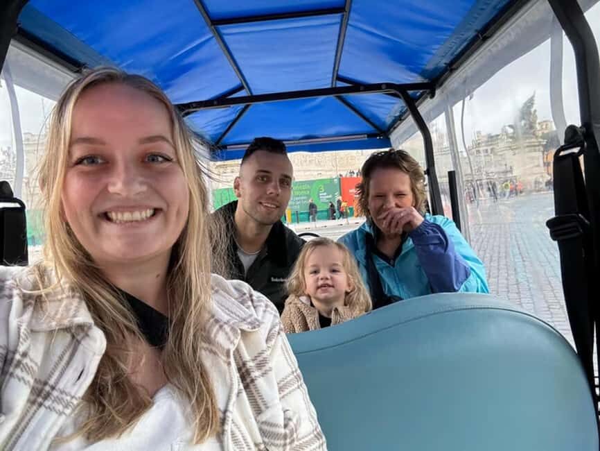 Rome: Private Guided Golf Cart Tour with Gelato or Wine - Orange Garden, Aventine Hill, and the viewpoints that hit