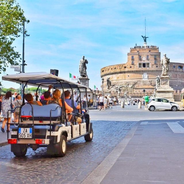 Rome: Private Guided Golf Cart Tour with Gelato or Wine - Mouth of Truth and Saint Mary Major: spiritual Rome in compact time
