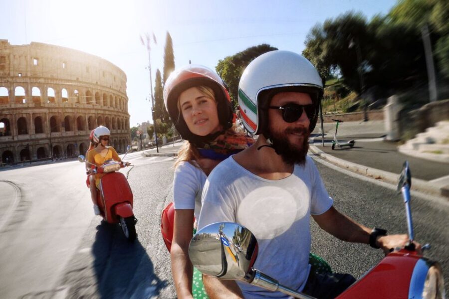 Rome: Self-Driven Sightseeing Tour by Vespa - Key Highlights