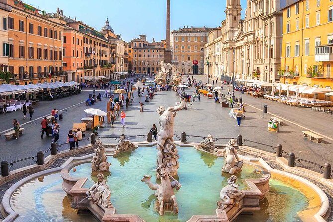 Rome Small-Group Shared Tour from Civitavecchia: 8 People Max - Piazza Venezia: Victor Emmanuel’s monument and the Fascist-era balcony view