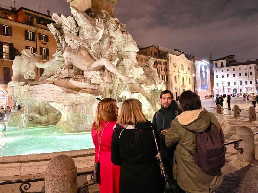 Rome: Spanish Steps, Trevi, Navona and Pantheon Sunset Tour - Trevi Fountain late afternoon: when it’s still famous, but more workable