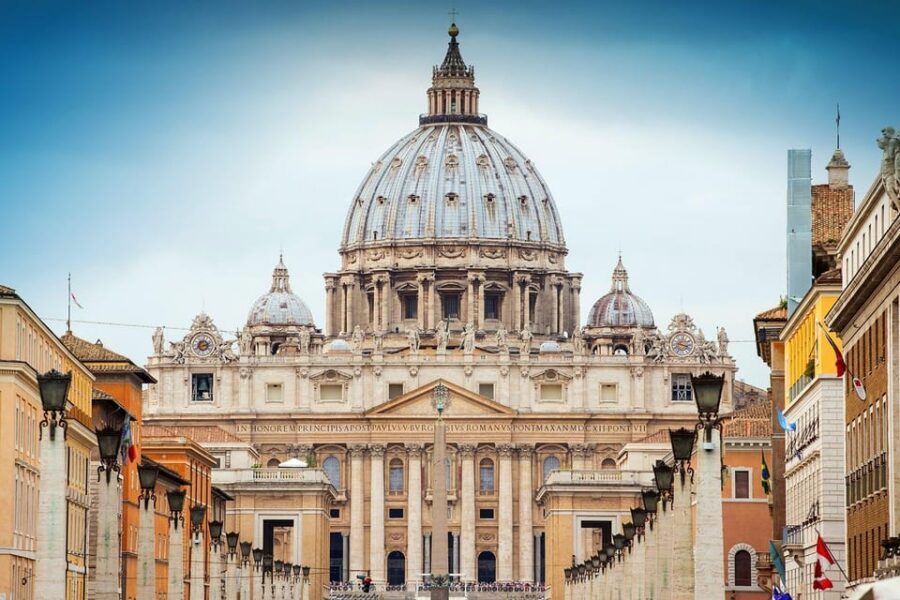 Rome: St. Peter's Basilica, Dome, and Vatican Grottoes Tour - Entering St. Peter’s Basilica: Marble, Gold, and First-Moment Scale
