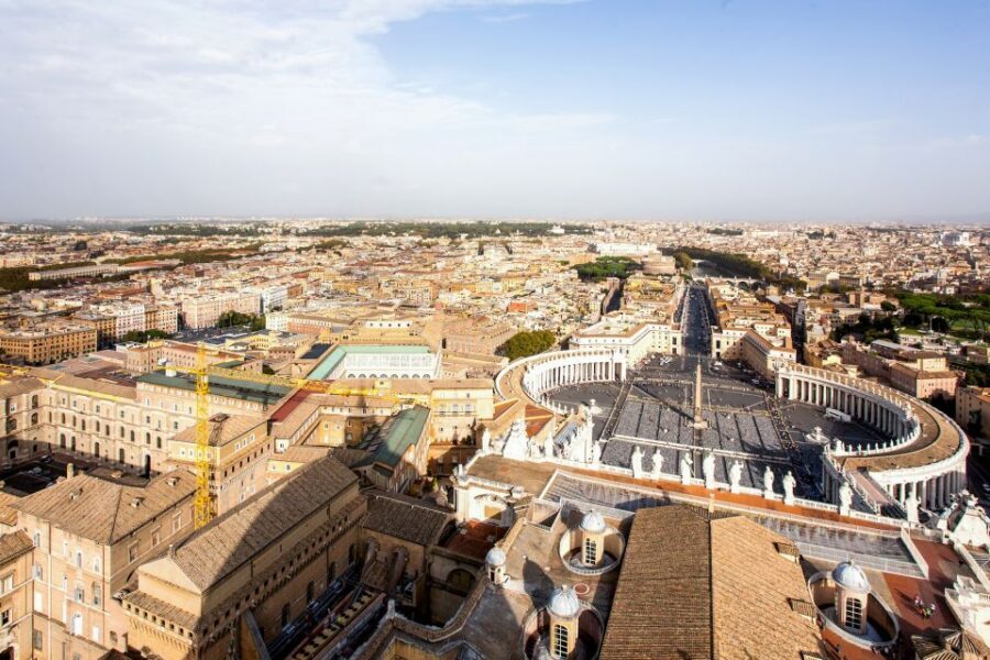 Rome: St. Peter's Basilica & Dome Entry Ticket & Audio Tour - Inside St. Peter’s Basilica: Pietà, Baldacchino, Mosaics, and Tombs